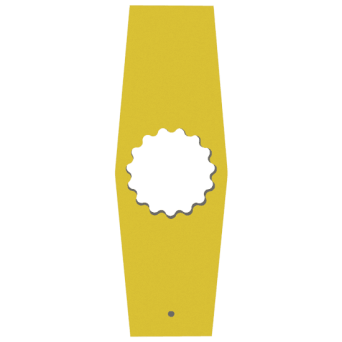 Straight Reaction Plate PTS/PTM/ET/EBT-68/EBT-C-68