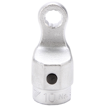 10mm Ring End, 16mm spigot