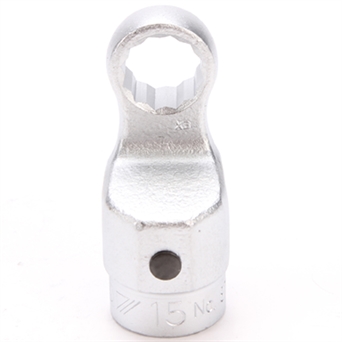 15mm Ring End, 16mm spigot